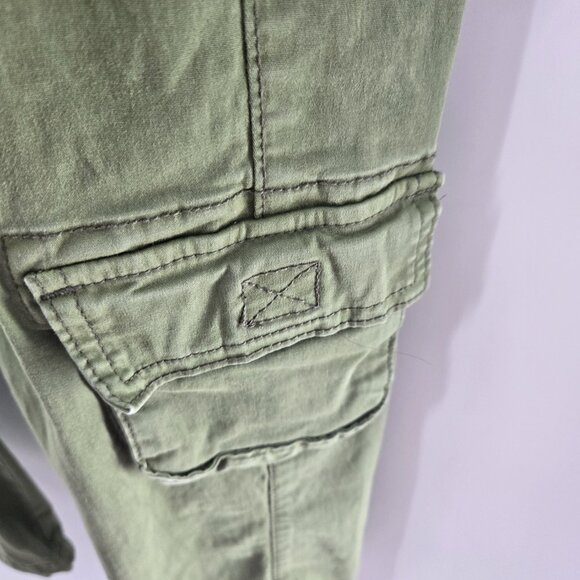 Lovegen Green Cargo Ulility Military Style Pants Size 3/27 Juniors - Picture 12 of 15